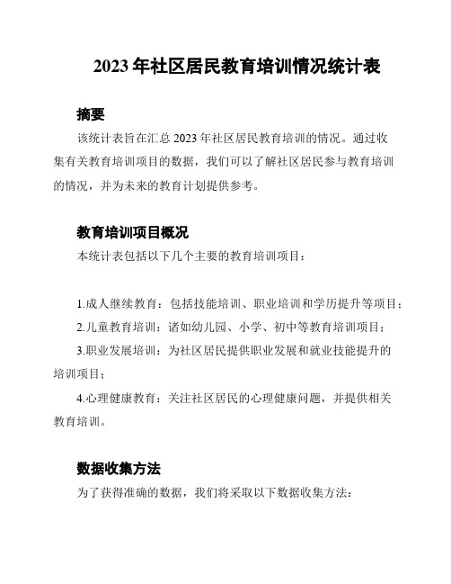 九游娱乐平台:教育培训统计表(图5)