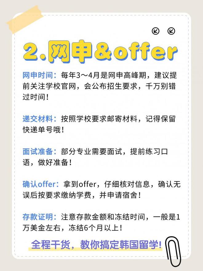九游娱乐平台：杭州韩国留学必看申请流程攻略超详细！(图3)