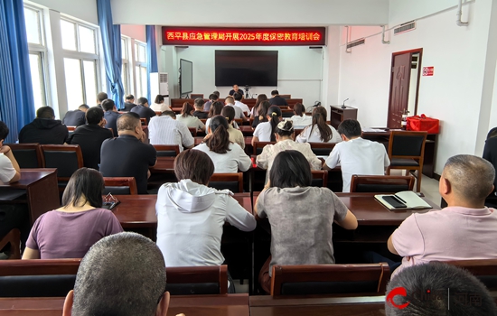 九游娱乐平台：西平县应急管理局开展2025年度保密教育培训会(图2)