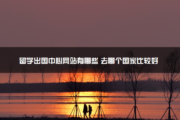 九游娱乐网站：留学出国中心网站有哪些去哪个国家比较好(图1)