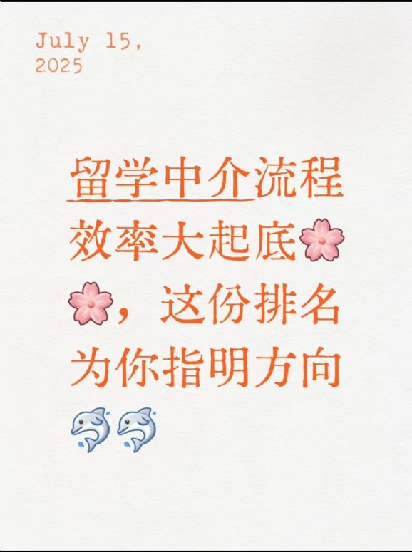 九游娱乐平台：留学中介流程效率大起底这份为你指明方向(图1)