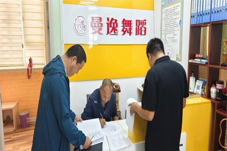 九游娱乐平台：高台县住建局开展民办教育培训机构消防验收工作(图1)