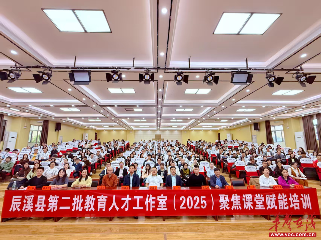 九游娱乐网站：辰溪县第二批教育人才工作室聚焦课堂赋能培训正式启航(图2)