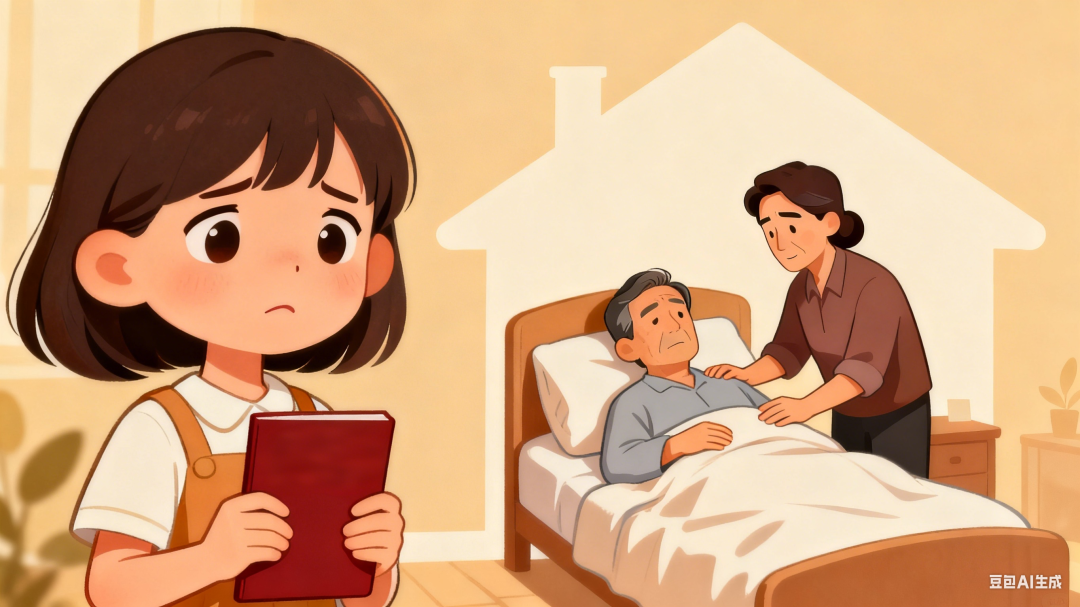 九游娱乐平台：女子想卖掉自己名下一套房出国留学屋内住着患病的父亲与守护的姑姑商量未果后她状告重病父亲腾房法院判了→(图2)