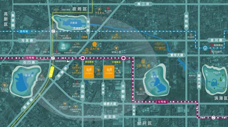 九游娱乐平台：经开区皖投云启锦上花园项目户型图-优惠(图2)