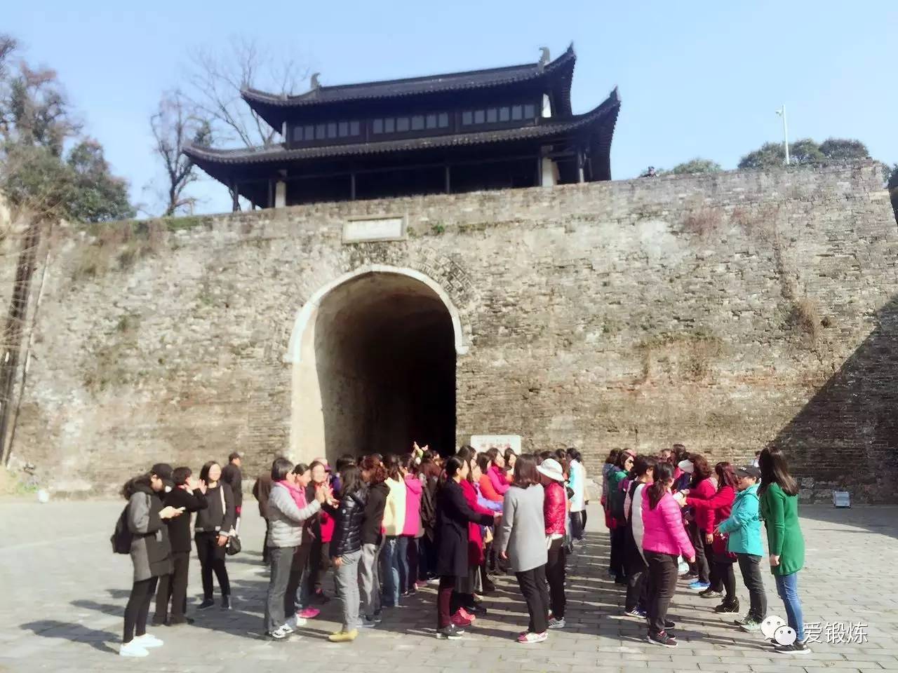 九游娱乐平台：【昂派赛事】中国人民银行南京分行机关女职工明城墙健步走身体力行倡导低碳生活！(图2)