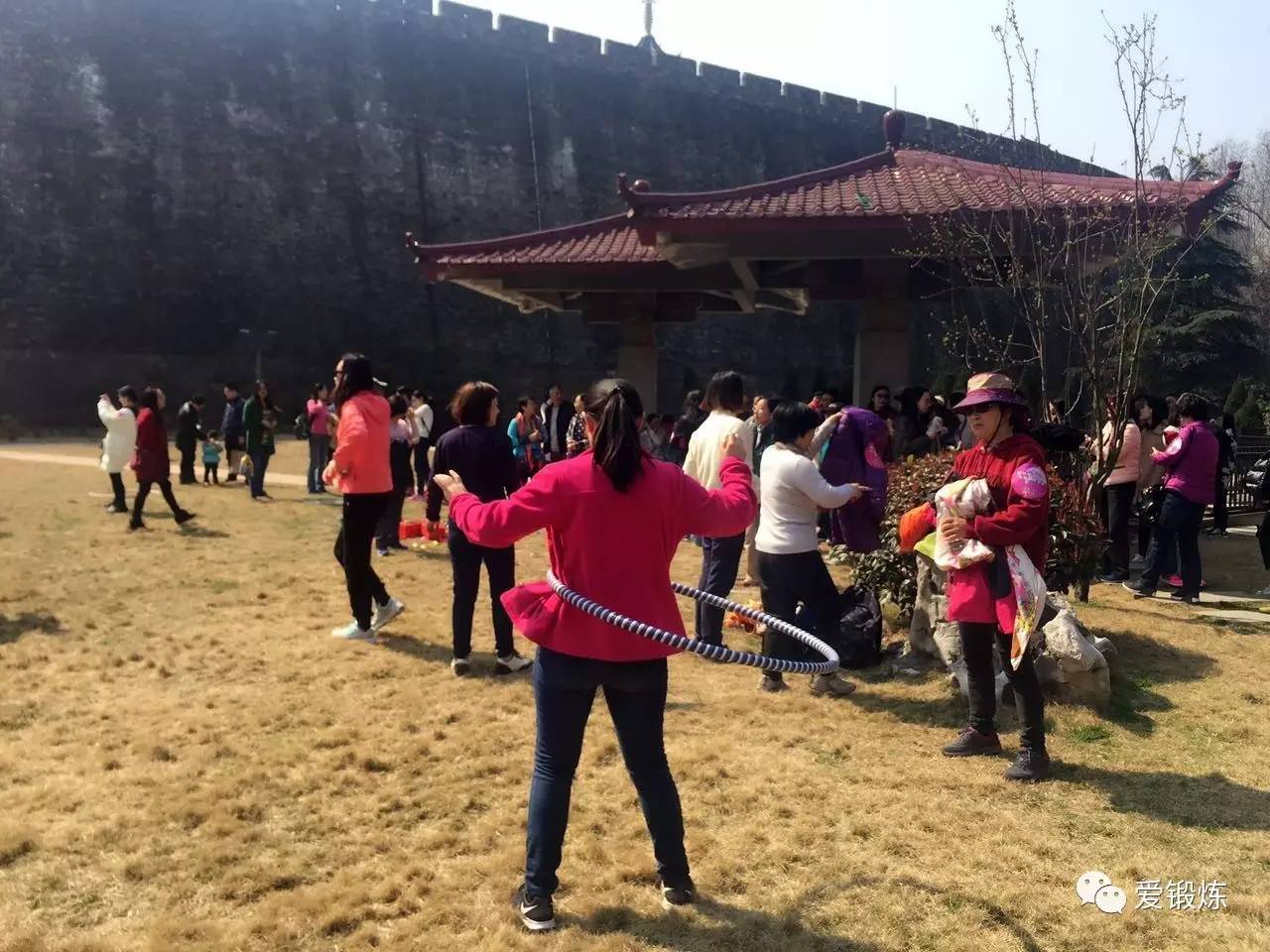 九游娱乐平台：【昂派赛事】中国人民银行南京分行机关女职工明城墙健步走身体力行倡导低碳生活！(图5)